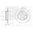 Jeu de 2 disques de frein arrière NK 312676 - Visuel 3