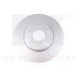 Jeu de 2 disques de frein avant NK 312680 - Visuel 1