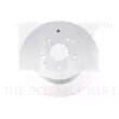 Jeu de 2 disques de frein avant NK 312683 - Visuel 1