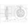 Jeu de 2 disques de frein avant NK 312684 - Visuel 3