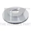 Jeu de 2 disques de frein avant NK 313021 - Visuel 1