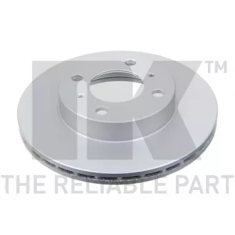 Jeu de 2 disques de frein avant NK 313021