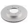 Jeu de 2 disques de frein avant NK 313054 - Visuel 1