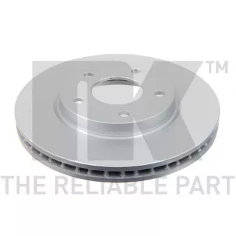 Jeu de 2 disques de frein avant NK 313057
