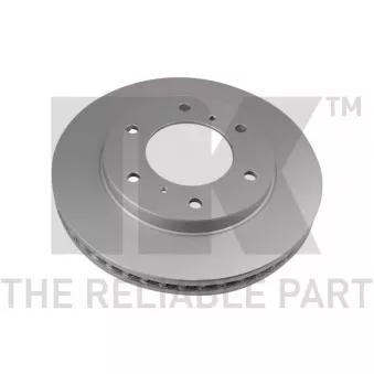 Jeu de 2 disques de frein avant NK 313059