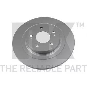 Jeu de 2 disques de frein arrière NK 313085