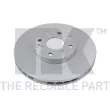 Jeu de 2 disques de frein avant NK 313235 - Visuel 1