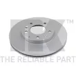 Jeu de 2 disques de frein avant NK 313241 - Visuel 1
