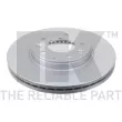 Jeu de 2 disques de frein avant NK 313245 - Visuel 1