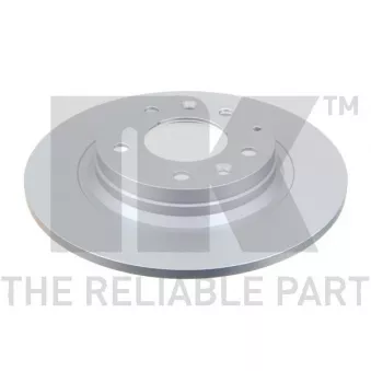 Jeu de 2 disques de frein arrière NK 313246