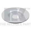 Jeu de 2 disques de frein arrière NK 313246 - Visuel 2