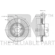 Jeu de 2 disques de frein avant NK 313247 - Visuel 3
