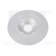 Jeu de 2 disques de frein arrière NK 313248 - Visuel 2