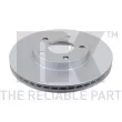 Jeu de 2 disques de frein avant NK 313263 - Visuel 1