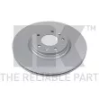 Jeu de 2 disques de frein avant NK 313266 - Visuel 1