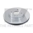 Jeu de 2 disques de frein avant NK 313267 - Visuel 1