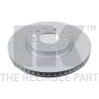 Jeu de 2 disques de frein avant NK 313268 - Visuel 1