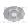 Jeu de 2 disques de frein arrière NK 313269 - Visuel 2
