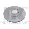 Jeu de 2 disques de frein avant NK 313270 - Visuel 1