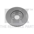 Jeu de 2 disques de frein avant NK 313282 - Visuel 2