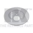 Jeu de 2 disques de frein arrière NK 313307 - Visuel 2