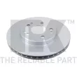 Jeu de 2 disques de frein avant NK 313308 - Visuel 1