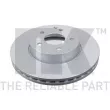 Jeu de 2 disques de frein avant NK 3133100 - Visuel 1