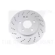 Jeu de 2 disques de frein avant NK 3133110 - Visuel 1