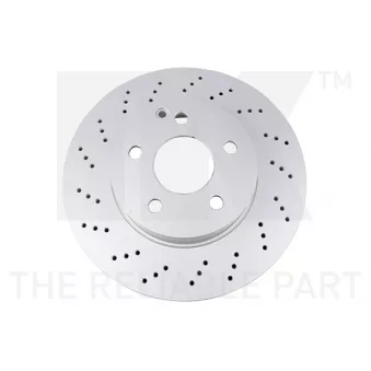Jeu de 2 disques de frein avant NK 3133110
