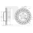 Jeu de 2 disques de frein avant NK 3133110 - Visuel 3