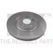 Jeu de 2 disques de frein avant NK 3133114 - Visuel 1