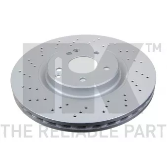 Jeu de 2 disques de frein avant NK 3133117