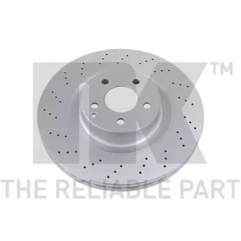 Jeu de 2 disques de frein avant NK 3133118