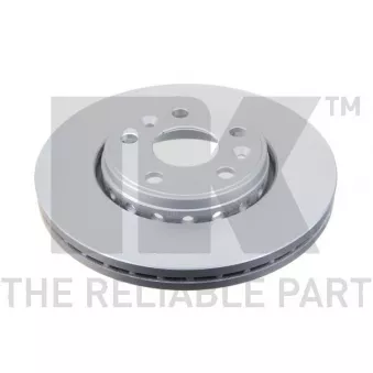 Jeu de 2 disques de frein avant NK 3133122