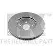 Jeu de 2 disques de frein avant NK 3133125 - Visuel 2