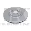 Jeu de 2 disques de frein avant NK 3133127 - Visuel 1