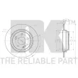 Jeu de 2 disques de frein arrière NK 3133130 - Visuel 3