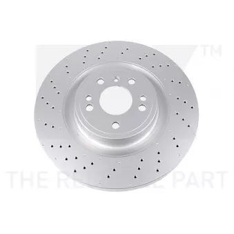 Jeu de 2 disques de frein avant NK 3133139