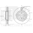 Jeu de 2 disques de frein avant NK 3133140 - Visuel 3