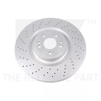 Jeu de 2 disques de frein avant NK 3133141
