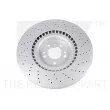 Jeu de 2 disques de frein avant NK 3133141 - Visuel 2