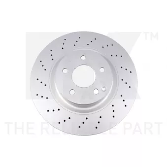 Jeu de 2 disques de frein avant NK 3133147
