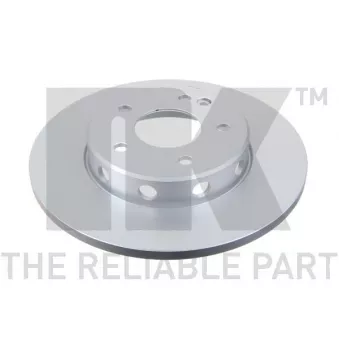 Jeu de 2 disques de frein avant NK 313316