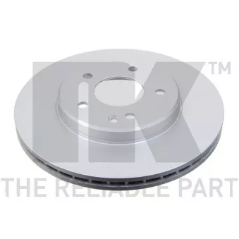 Jeu de 2 disques de frein avant NK 313317