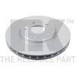 Jeu de 2 disques de frein avant NK 313341 - Visuel 1