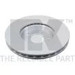 Jeu de 2 disques de frein avant NK 313341 - Visuel 2