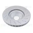 Jeu de 2 disques de frein avant NK 313351 - Visuel 2