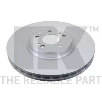 Jeu de 2 disques de frein avant NK 313356