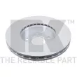Jeu de 2 disques de frein avant NK 313359 - Visuel 2
