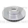 Jeu de 2 disques de frein avant NK 313361 - Visuel 1